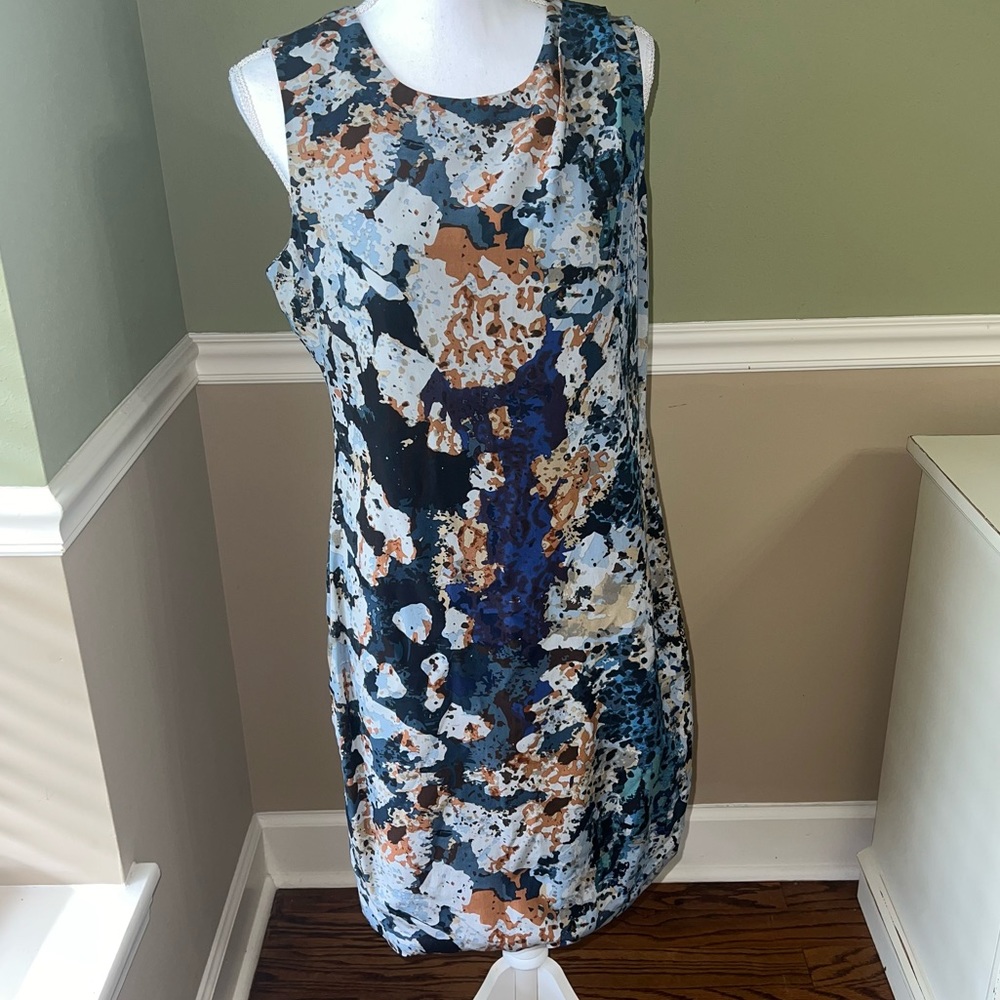 NWT! Andrew Marc sleeveless silk dress